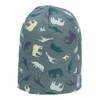 Sterntaler Unisex Children's Slouch Beanie Safaritiere Children's Hat, dark green
