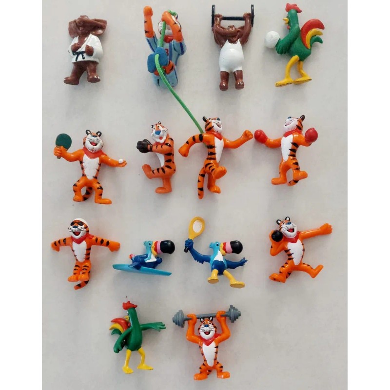 Lote 12 Figuras Colección Kelloggs Olimpiadas (1996) C9 (Usado)