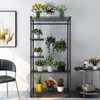 Xiofio 5-Tier Plant Stand for Indoor Outdoor, Large Multiple Flower