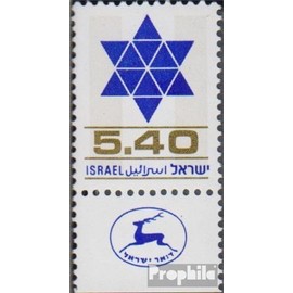 Israel Star of David 760 with Tab (Complete. Ausg.) 1978 (Stamps for Collectors)