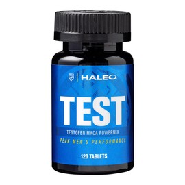 HALEO TEST(テスト) メンズパワーブースター テストフェン マカ ムクナ 冬虫夏草 エゾウコギ セレン 合計15種成分配合 120タブレット
