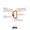 PETZL NEOX Belay Device with Sm'D Twist-Lock Carabiner - Belay