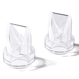 NCVI Duckbill Valves Compatible with NCVI Wearable Breast Pump 8111/8131, Breast Pump Replacement Accessories, 2 Pack Set