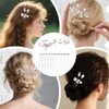 VZYUVY 13PCS Bridal Hair Pins with Hair Comb, Hair Accessories