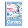 Showa Notebook, Doraemon Notebook, Campus, Dots, A-Ruled, 5 Pack, Japanese