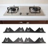 Stove Gap Covers, 4 Pack Stainless Steel Stove Gap Filler,