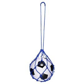 PATIKIL Solo Soccer Kick Net, Soccer Return Throw Training Net Football Training Aid Control Skills for Youth Adult Kicking Practice for 3, 4, 5 Ball Size, Blue