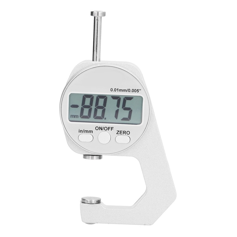 Digital Thickness Gauge LCD Large Low Power Consumption Convenient Sturdy