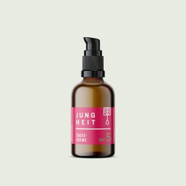 JUNGHEIT Tagescreme Rose mit Hyaluron & Kräutern | BIO & VEGAN Zertifiziert | stärkt die Hautschutzbarriere & glättet die Haut | für alle Hauttypen | Gesichtspflege - 30ml
