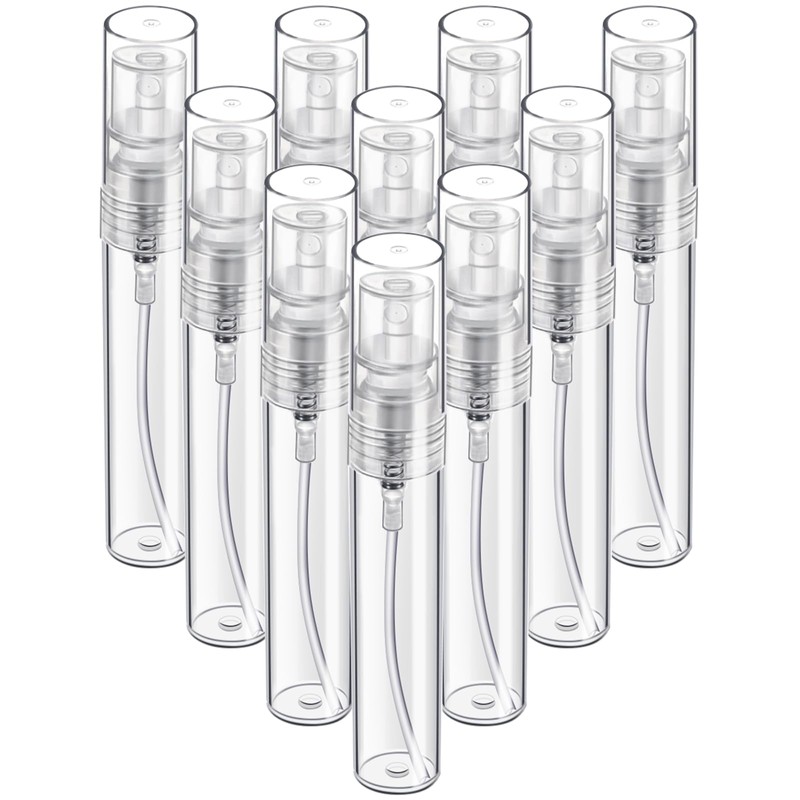 Fandamei Mini Spray Bottle, 10 Pack 5ml Mini Plastic Spray