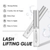 Lomansa Lash Lift Glue 2PCS, Eyelash Lift Glue Adhesive Perming