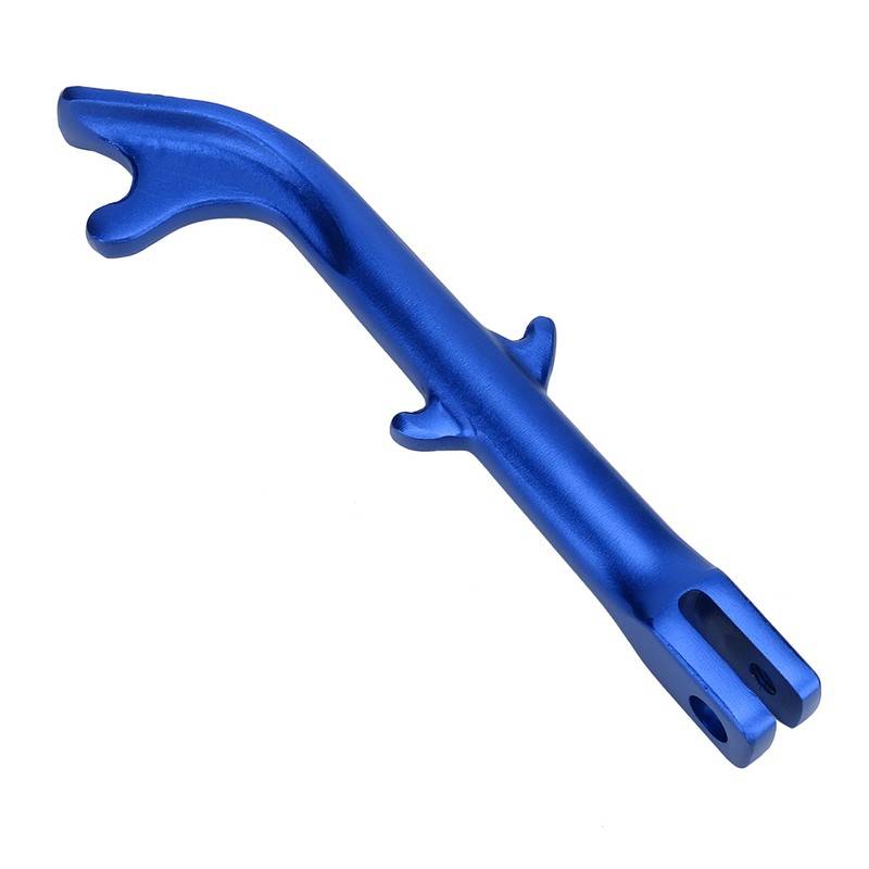 Aluminum alloy Motorcycles Kickstand Motorcycle Scooter Kick Side Support StandBlue