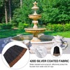 NOENNULL Garden Fountain Cover 420D Water Fountain Cover Coated Water