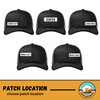Custom Leather Patch Richardson 112 Trucker Hat for Men &