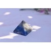 Reiki Healing Energy Charged Sodalite Crystal Pyramid (Approx 2 cm)