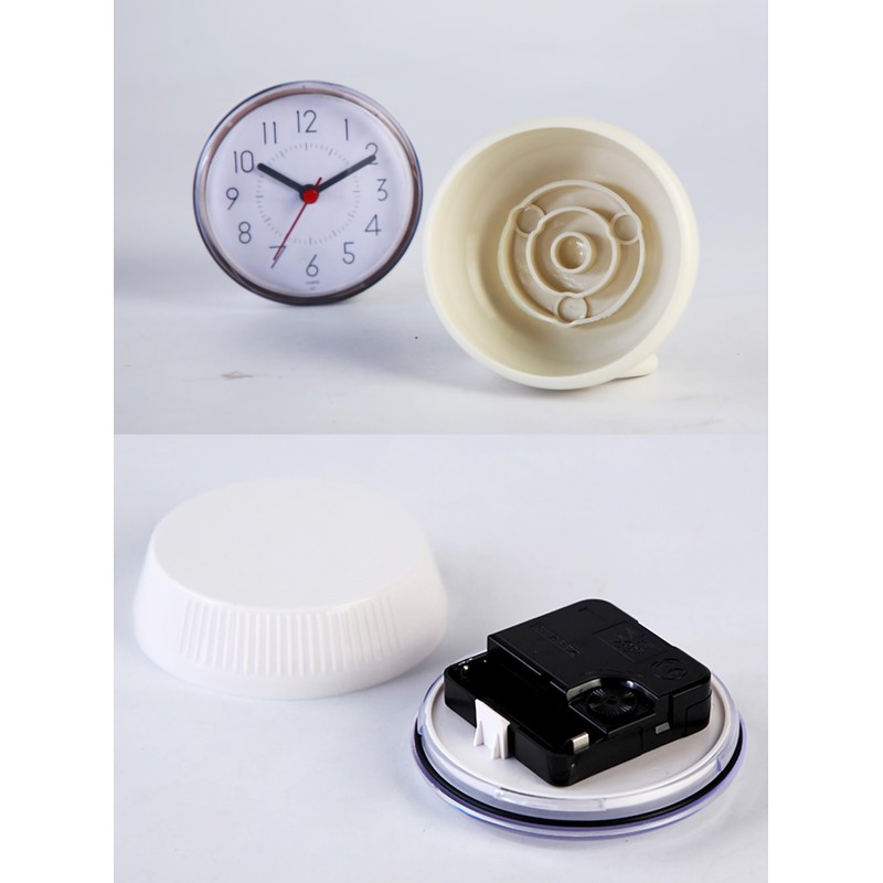 Urwise Shower Clock, Shower Clock Waterproof, Clocks for Bathroom, Silent
