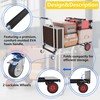 Hand Truck Dolly Heavy Duty, 2 in 1 Convertible Hand