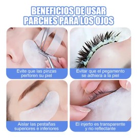 150 Pares Parches Hidrogel Para Extesiónde Pestañas Mink                                                                                              