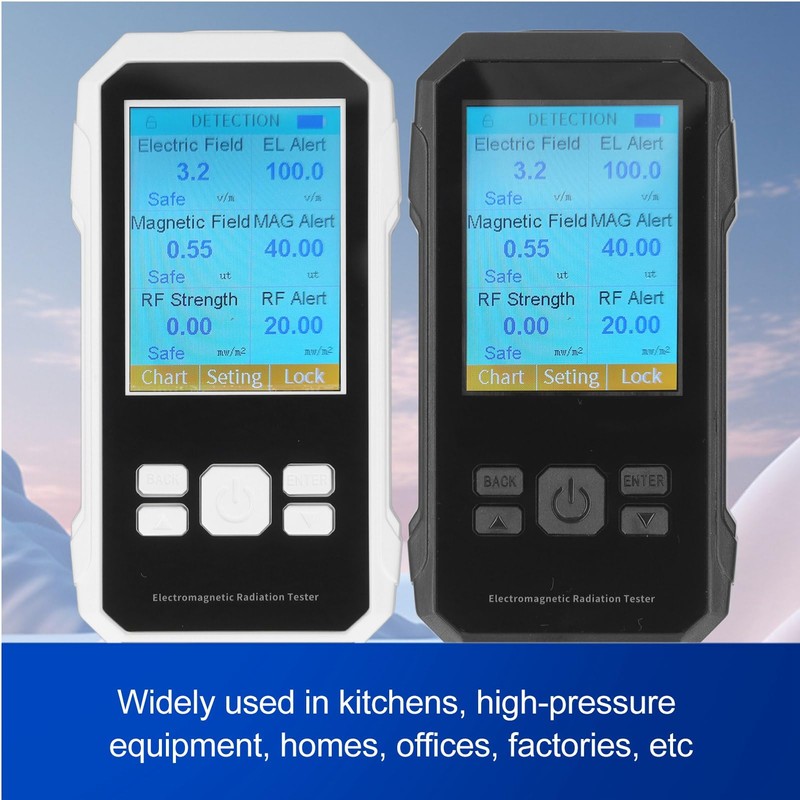 Upgraded Model VT ER2, High Precision Electromagnetic Radiation Detector, Electric