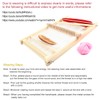 Mochiglory Wooden Weaving Loom Creative DIY Weaving Art 15.7 x