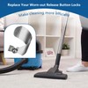 Wand Button Lock Replacement for Rainbow E2 Vacuum Wands, Stainless
