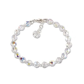 Schöner-SD Crystal Bead Bracelet in Crystal Aurora Boreale