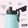 Avanti HydroSport Quench Insulated Water Bottle, 1.1 Litre, Blue