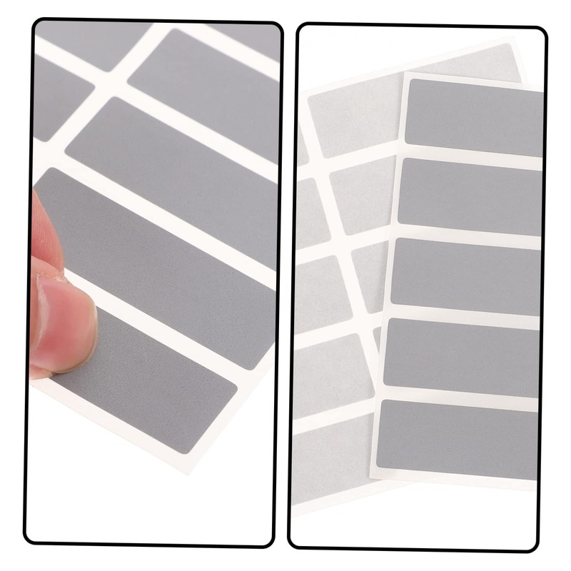 Tofficu 50 Sheets Scratch Off Stickers Educational DIY Cards Scratch