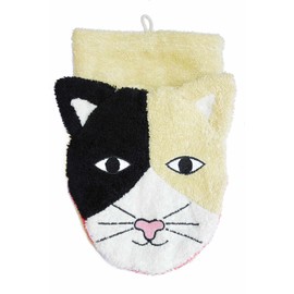 Washcloth Hand Puppet Cat By Furnis Large by Furnis