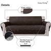 Easy-Going Reversible Couch Cover for 3 Cushion Couch Sofa Cover