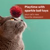 Tuff Kitty Puff Sparkle Ball Cat Toy - (1.5 inch)