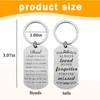 Dad Memorial Gifts for Loss of Father Sympathy Gift Keychain
