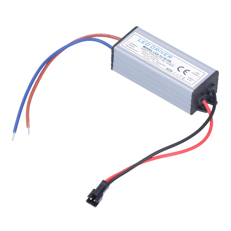 12‑18X1W 300mA LED Driver AC95‑265V/DC36‑63V Waterproof LED Power Driver for