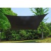 MyXOHome 10' X 15' Heavy Duty Black Sunshade / Shade