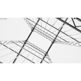 MZG 5 Shelves Heavy Duty Metal Wire Shelving Kitchen Pantry Garage Racks 14"*35"*69"