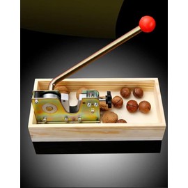 MxTong Manual Nutcracker Nut Tongs Heavy Duty Nut Cracker Macadamia Pecan Walnuts Nut Cracker Opener Tool Peeling Machine for Hazelnuts Almonds Chestnuts