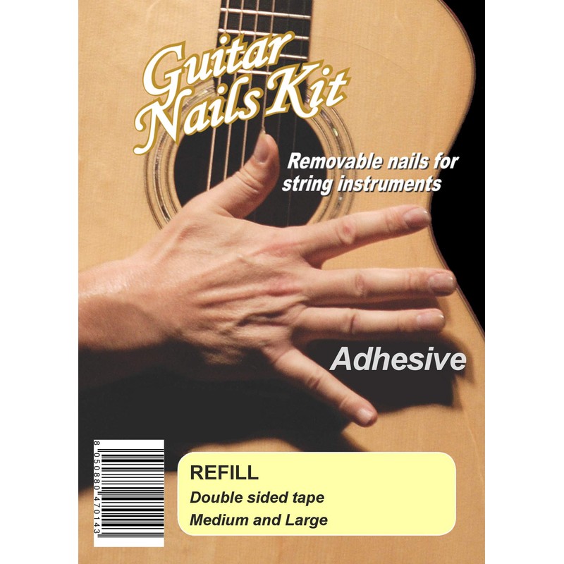 Guitar Nails Refill Soft (1) Large | Nails for Guitar