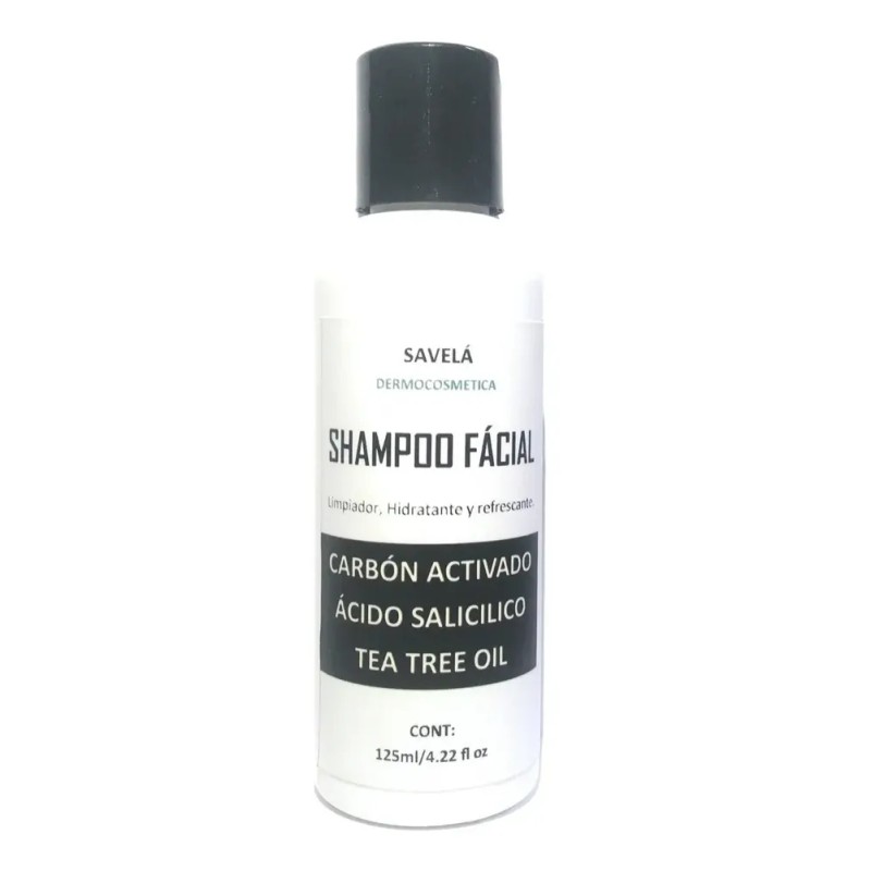 Kit 3 Serums, Tónico, Shampoo Facial De Carbón Rutina Facial