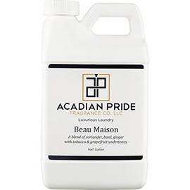 ACADIAN PRIDE FRAGRANCE CO Luxurious Wash Laundry Detergent (Beau Maison) 1/2 Gallon/64 oz