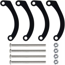 OCRACING Aluminum Axle Housing Bottom Protect Plate For Tamiya Clodbuster Bullhead RC Car