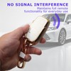 8T69T 2-Pack for Toyota Key Fob Cover with Keychain Accessories