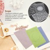 Agatige 3PCS Embossing Folders, Plastic Embossing Template DIY Tool Stencil