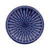ih-004-01 Tableware East Small Plate, Blue Tokusa, cm Japanese Tableware,
