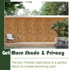 Barydat 4 Pcs 3 x 16.4 ft Bamboo Privacy Screen,