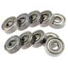 New 10x ABEC-5 608ZZ Skateboard Scooter Roller Blade Ball Bearings
