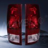 MAYELLO Pair Red Smoke Tail Lights For 2009-2018 Dodge Ram