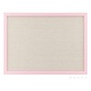Navaris Framed Linen Bulletin Board - 17 x 23 inches