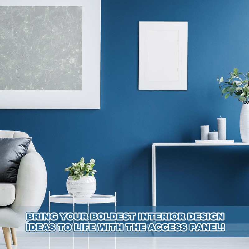 PATIKIL Access Panel for Drywall 4x4 Inch, 1 Set ABS