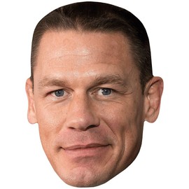 John Cena (Smirk) Celebrity Mask, Flat Card Face, Fancy Dress Mask