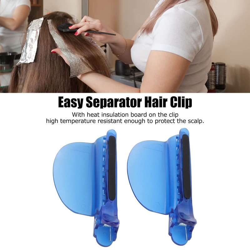 4Pcs Heat Insulation Sectioning Clips, 7 Tooth Heat Speed Separator